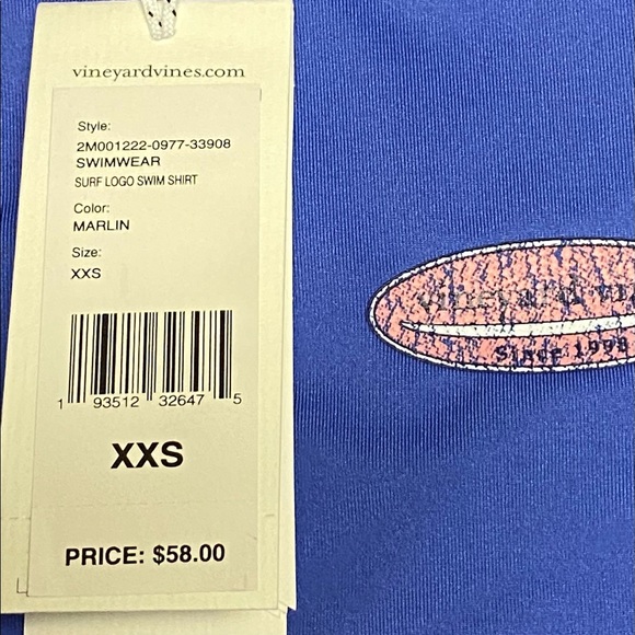 Vineyard Vines Long Sleeve Swim Shirt - Picture 10 of 10